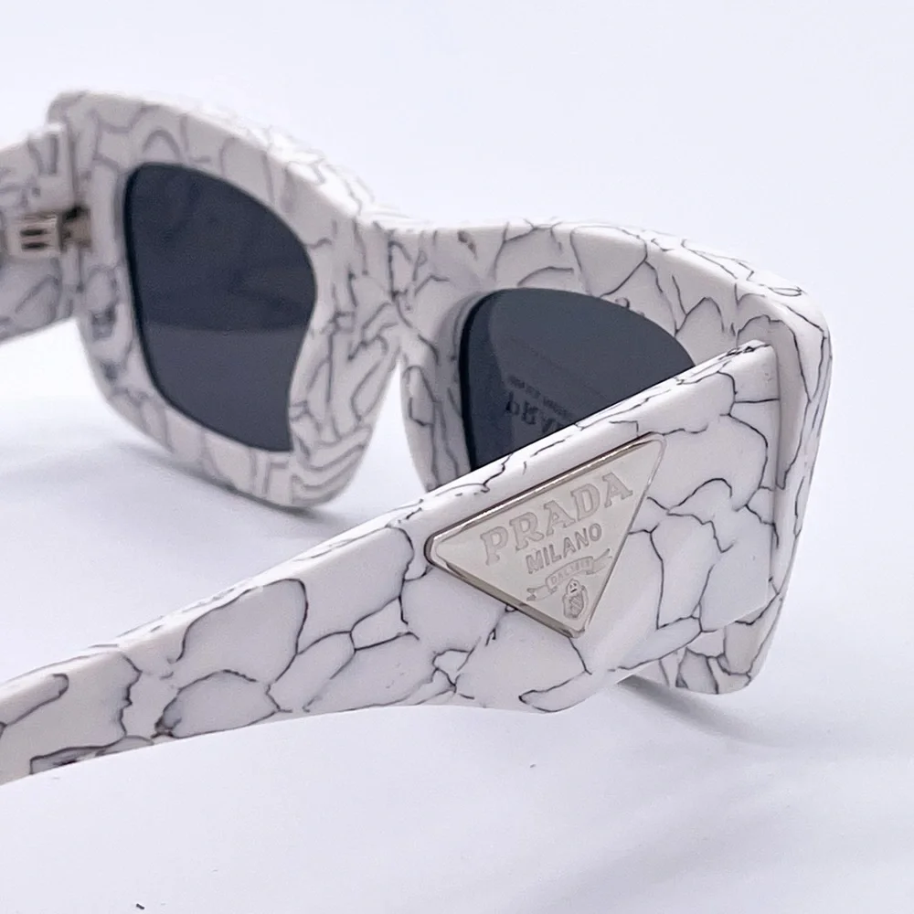 NEW PRADA CAT EYE SUNGLASSES SPR 13Z 17D5S0 PRADA PR13ZS NEW PR 13ZS WHITE